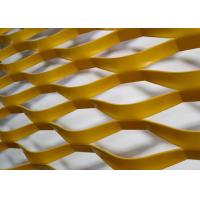 China Powder Coated Aluminium Expanded Metal Mesh For Building Cladding Facade on sale