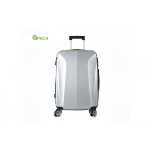Spacious Smooth Hard Shell Suitcase , Spinner Trolley Luggage