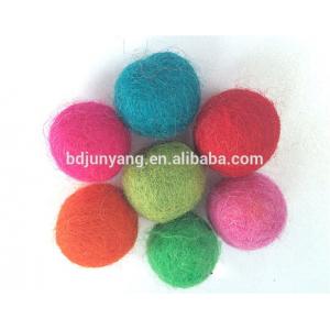 Wholesale wool felt ball coaster decoration ball felt ball garland