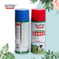 China Pig Cattle Sheep Animal Marker Spray Safe Paint Animal Marking Paint Spray on sale