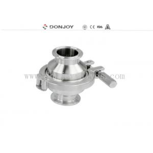 China 3 Inch Clamp Stainless Steel Hydraulic Check Valves For Recover Liquid Loss supplier
