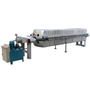 China 5 m2 Manual Operation Jack Filter Press 220-1056L Volume 30mm Filter Cake Thickness wholesale