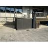 China 46s Lifting Time Loading Dock Table Hydraulic Scissor Lift Table with Handrail and Chain Carrying Capacity 2000kg Safe wholesale