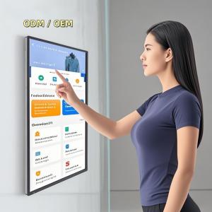China USB Interface New 1080P 4K Capacitive Touch Screen Panel for 32 43 50 55 65 Inch Touch Screen Display Interactive Kiosk Monitor on sale