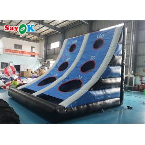 China Giant PVC Inflatable Football Dart Board Golf Sport Inflatable Dart Target Soccer Board Inflatable Party Games For Adult supplier