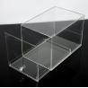 China Fashion Plexiglass Display Shoe Drawer Case / Plastic Acrylic Shoe Box Storage Organizer wholesale