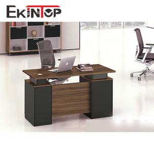 Melamine Board Office CEO Table , Office Furniture Desk For Boss Manager