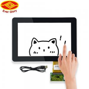 10.1 Inch Highly Efficient Multi Touch Panel With G+G Structures Finger Input Mode