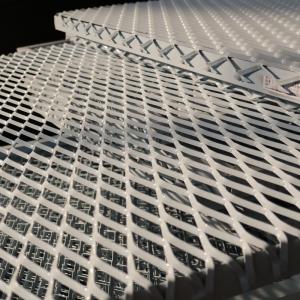 China Facade Cladding PVDF Expanded Aluminum Mesh For Curtain Wall wholesale