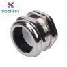 China Metallic IP65 Watertight Cable Gland / Electrical Cable Gland With Through Type wholesale