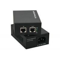 China 52V RJ45 Gigabit POE Injector , End Span Midspan POE Injector on sale