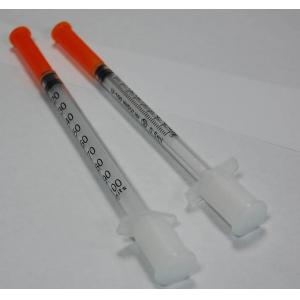 China Transparent ODM Disposable Syringe With EO Gas Sterilization For Insulin Injection supplier