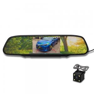 China 4.3 inch TFT LCD Reverse Rear View Mirror for Car with Reversing Camera on sale 