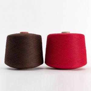 China Ring Spun Polyester Yarn For Ultrathin Fabrics , Colored Spun Polyester Sewing Thread supplier