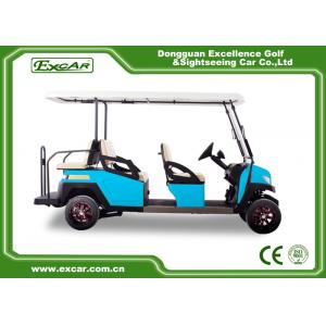 Electric Golf Carts With Italian Gearbox 6 Seater Fuel Trojan Batteries Golf Cart