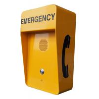 Robust Housing Yellow SIP Call Box IP67 Watertight VoIP Emergency Call Box 