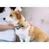 China Cute Blue Black Custom Christmas Dog Bowtie Collar Wedding 5.12 Inch 13cm wholesale