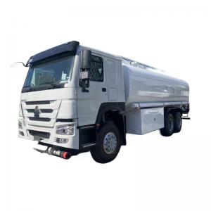 Fuel Tank Truck 20000L Sinotruk HOWO 6X4 Gasoline Oil Transport Truck With Dispenser