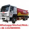 New SINO TRUK HOWO 6*4 LHD diesel fuel tanker truck for sale, Best price mobile