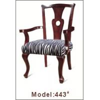 China Gelaimei Stardard Size Solid Wood Arm Chair Customized Classical Design on sale