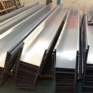 China Stainless Steel Water Gutter 304 1.5*900mm Size Roof Gutter Cold-rolled Bright Sliver Different Shapes supplier