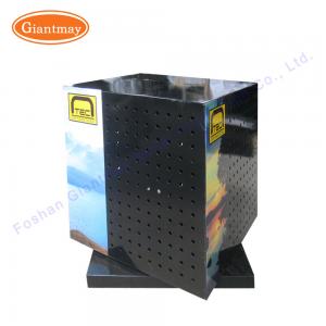 China Pegboard Countertop Spinner Display Rack With Hooks supplier