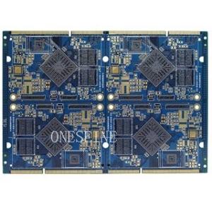 China 6 Layer FR4 Multilayer PCB with Via in Pad and HASL-F Finish wholesale