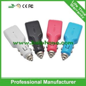 China New Steel Ball Single Port Promotional Mini USB Car Charger with different colors supplier