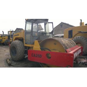 Year 2006 Heavy Equipment Smooth Drum Roller Dynapac CA25D For Road Construction