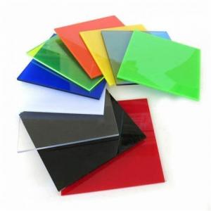 China Colored Engraving Name Card Plastic PMMA Organic Glass Acrylic Board for Laser Cutting supplier