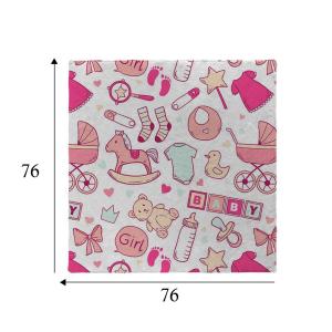 China Couverture d'emmaillotage par sublimation Serviettes en polyester Couvertures Impression personnalisée Étape importante Couverture de bébé par sublimation vierge Avec chapeau wholesale
