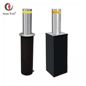China 6mm 304 Stainless Steel Rise And Fall Bollards Rising Part Diameter 219MM supplier