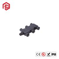 China M12 Metal Straight Waterproof Connector Plug 4A 250V Pcb M12 Wire Terminal Connectors on sale