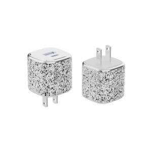 China Pocket Size PD3.0 35W Dual Port Wall Charger With Diamond Finish supplier