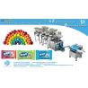 China Rainbow candy automatic counting packaging machine with 8 vibrators and printer wholesale