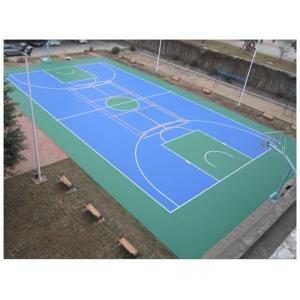 Easy Using Color Customized Tennis Court Surface For Multi-functional Silicone PU Materials