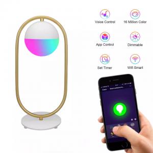 China Tuya Smart Wifi LED Table Lamps App Voice Control Learning Eye Protection With Google Alexa supplier