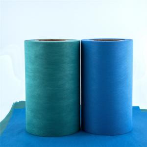 Green 250gsm Spunbond Non Woven Interlining Fabric