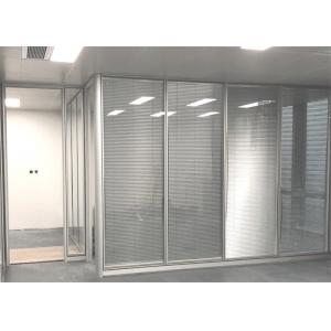OEM Office Room Glass Partition Wall Single Glazed Glass Office Divider Walls