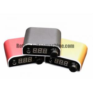 China Digital Tattoo Power Supply Box / Unit Mini Size 7 Different Colors Light supplier