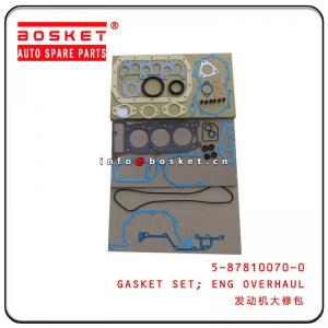 China 5-87810070-0 5878100700 3KR1 Engine Overhaul Gasket Set supplier
