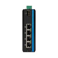 China 5 Port Unmanaged 1 SFP 4 RJ45 Ethernet Switch Industrial Gigabit Network Switch on sale