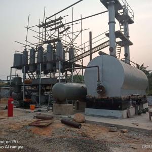 Advanced 16KW Motor Oil Distillation Plant for Continuous Recycling and Purification