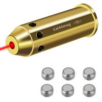 China Cal44mag Red Dot Laser Bore Sight Cartridge Laser Boresighter with 2 Sets Batteries on sale