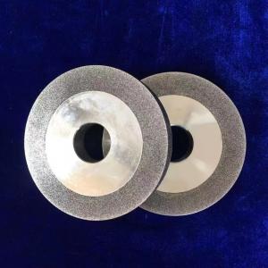 China ODM Electroplated Hard CBN Grinding Wheel Grit Flat High Speed Steel supplier