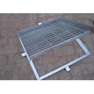 China Hot Dipped Galvanized Steel Grating Perforated Metal Mesh 20mm-150mm Cross Bar Pitch supplier