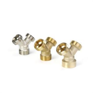 China OEM 3/4 In. FIP X 1/2 In. FIP Brass Pipe Fittings Brass Reducing Coupler non rusting supplier
