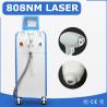 China Non-Channel Fiber Coupled 808nm Diode Laser Hair Removal Machine with Germany Jenoptik Diode Arrays and Triple Cooling System wholesale