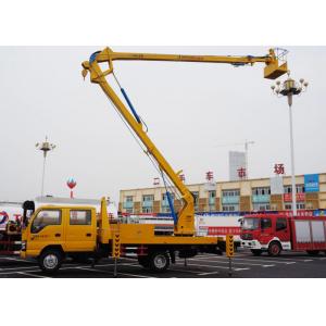 China Telescopic Type Aerial Lift Platform Truck / Truck Mounted Boom Lift Vehicle supplier