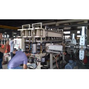 CE Single Screw Extruder Machine For High Light Transmission PC Solid Corrugated Sheets
